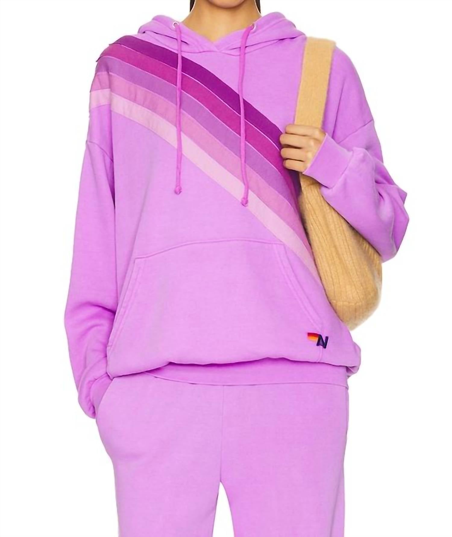 Aviator Nation - Unisex Cross Stripe Pullover Hoodie
