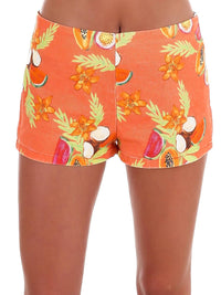 Bailey Rose - Women's Paradise Print Shorts