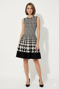 Alexander Mcqueen - Intarsia Knit Midi Dress