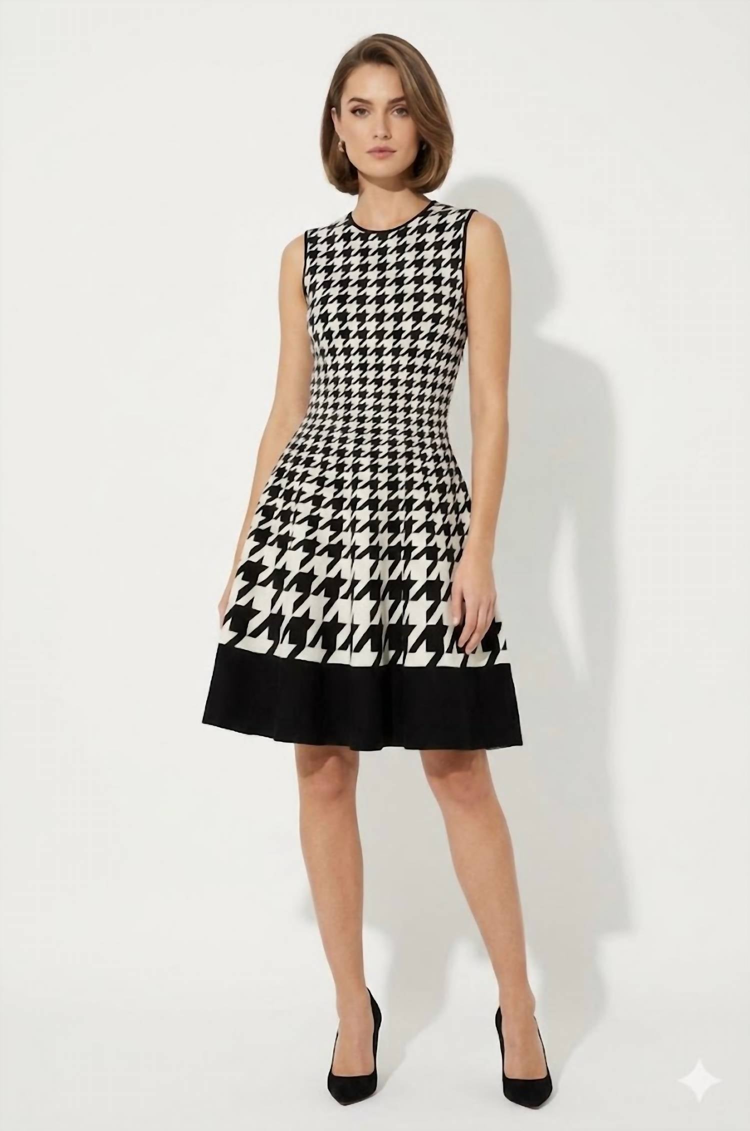 Alexander Mcqueen - Intarsia Knit Midi Dress