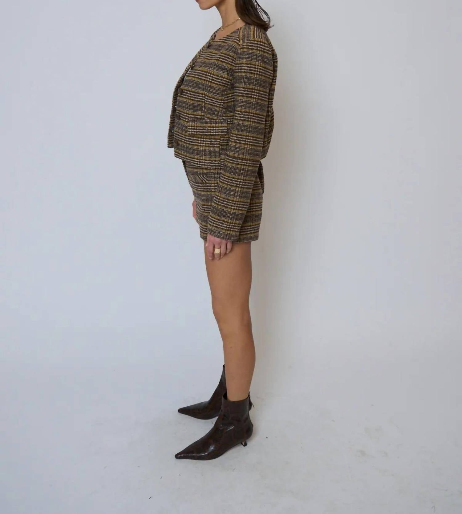 Central Park West - Billie Jewel Neck Jacket
