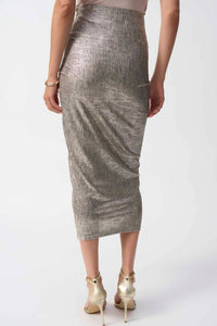 Joseph Ribkoff - Elegant Ruched Bodycon Skirt