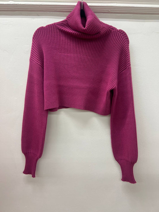 Aureum - Women's Cropped Turtleneck Sweater