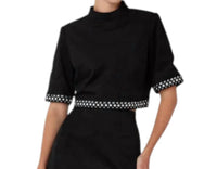 Js71 - Zoe Studded Mock Neck Top