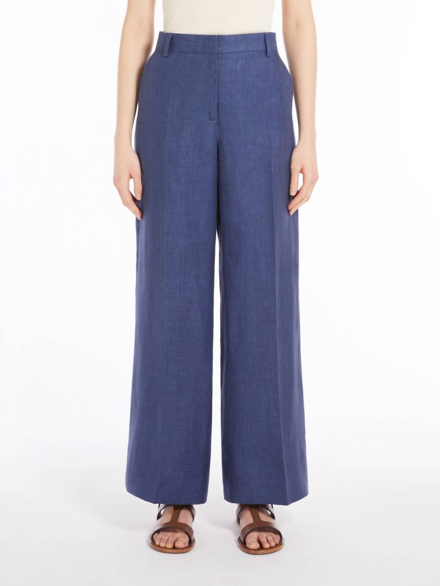 Weekend Max Mara - Malizia Linen Trousers