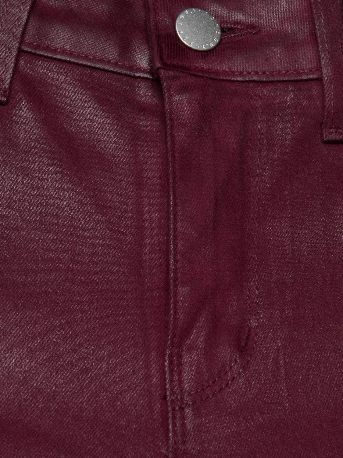 L'Agence - Kendra Coated Cropped Flare Pants