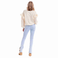 Mudpie - Willow Ruffle Sweater
