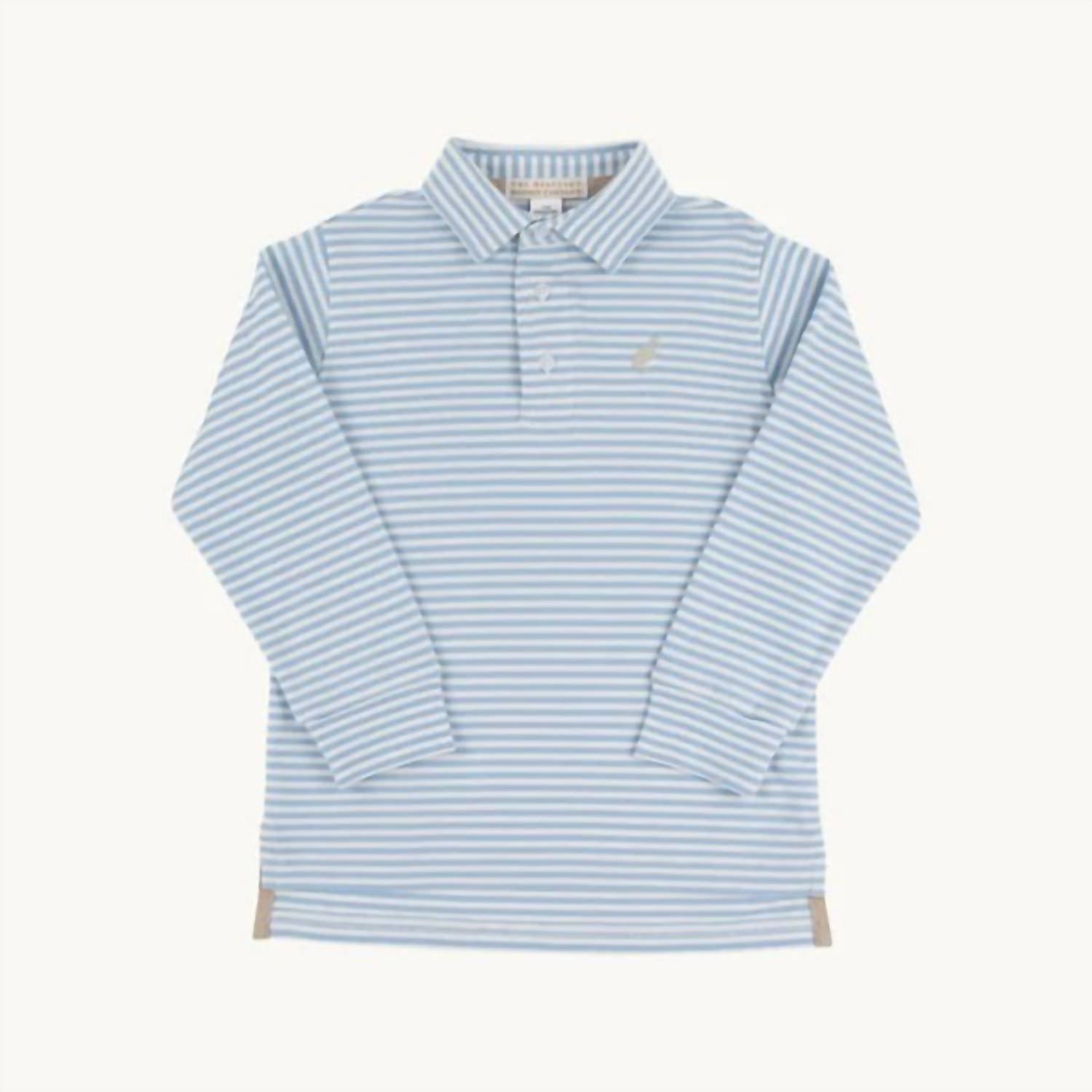 The Beaufort Bonnet Company - Kid's Prim & Proper Long Sleeve Polo