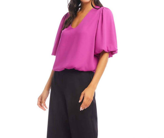 Karen Kane - Puff Sleeve Top