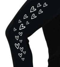Bird & Vine - Fleece Hearts Sweatpants