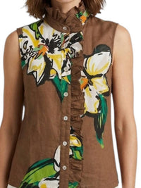 Hope For Flowers - Sleeveless Frilled Buttondown
