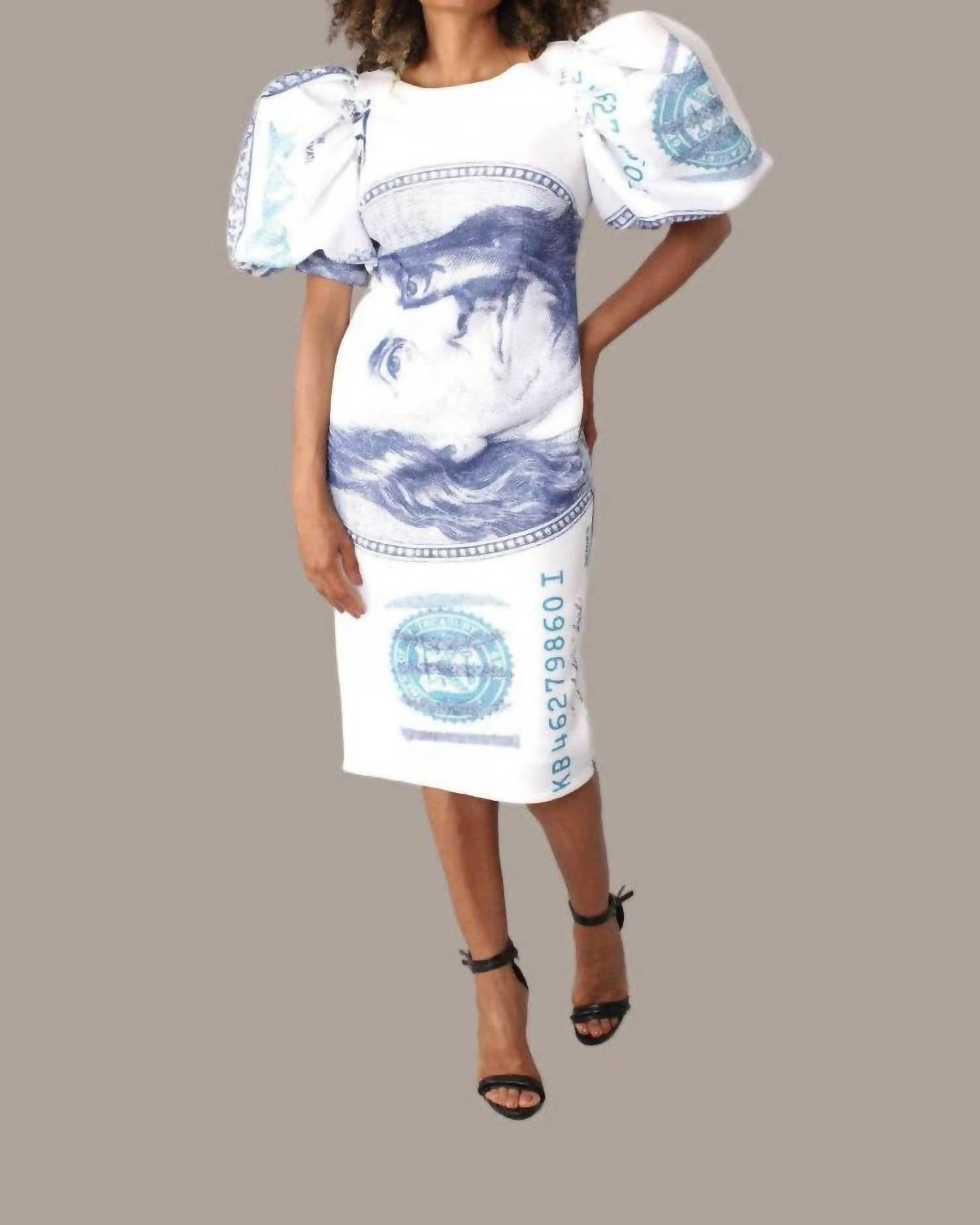 For Her Nyc - Scuba Midi Dress
