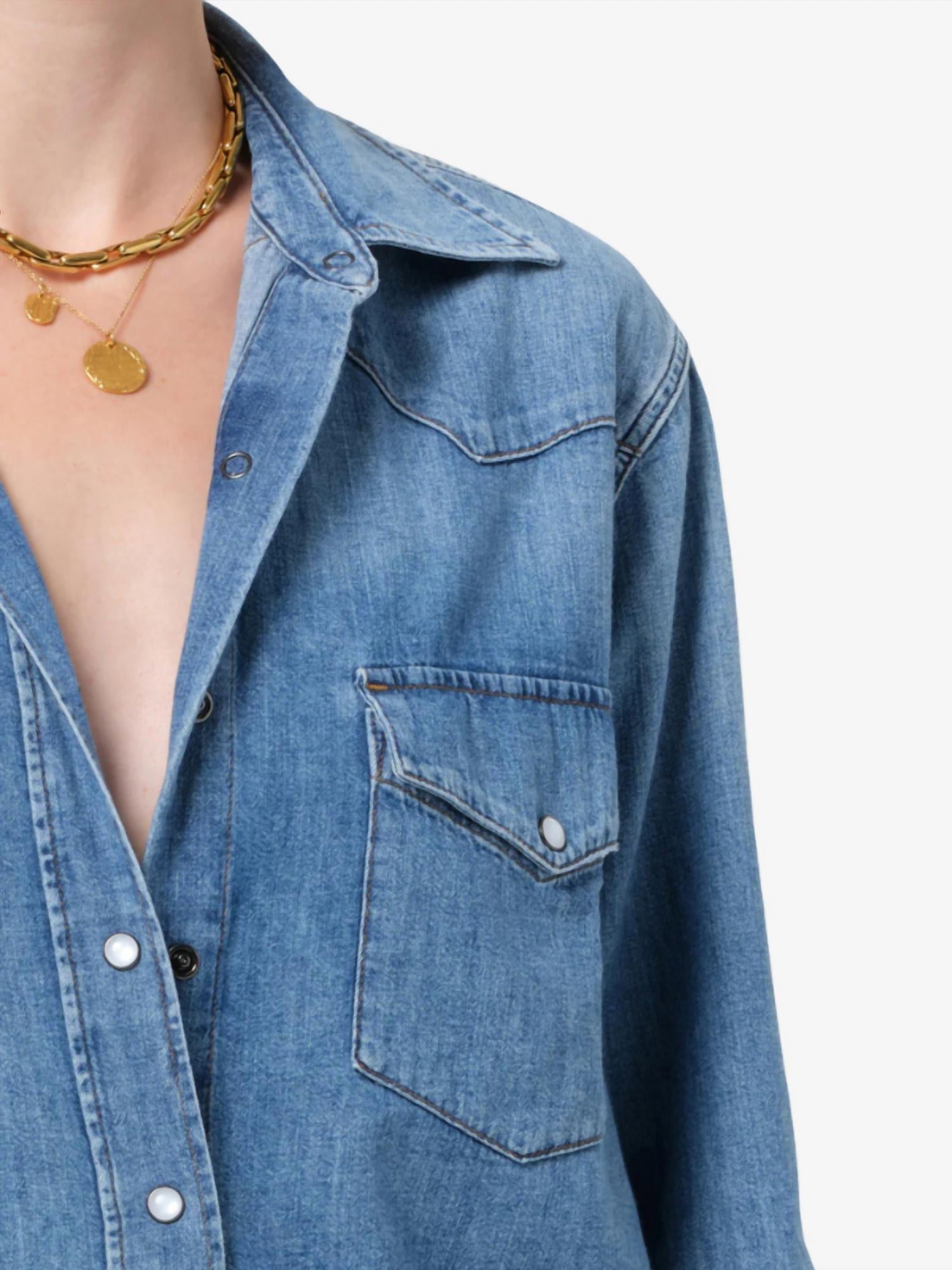 Citizens Of Humanity - Cropped Western Shirt