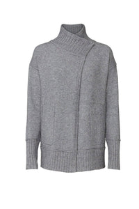 White + Warren - LOFTY BLEND RIBBED COATIGAN