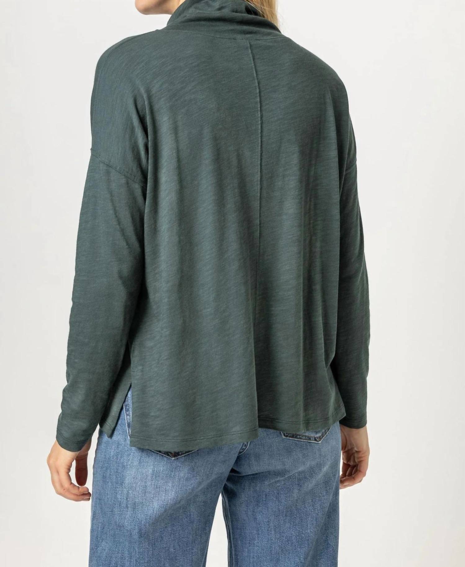 Lilla P - Easy Mock Neck Top