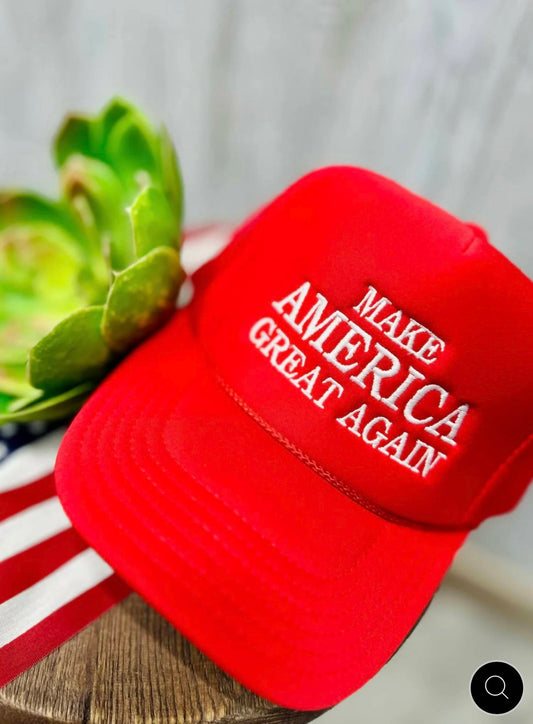 Texas True Threads - Make America Great Again Trucker Hat