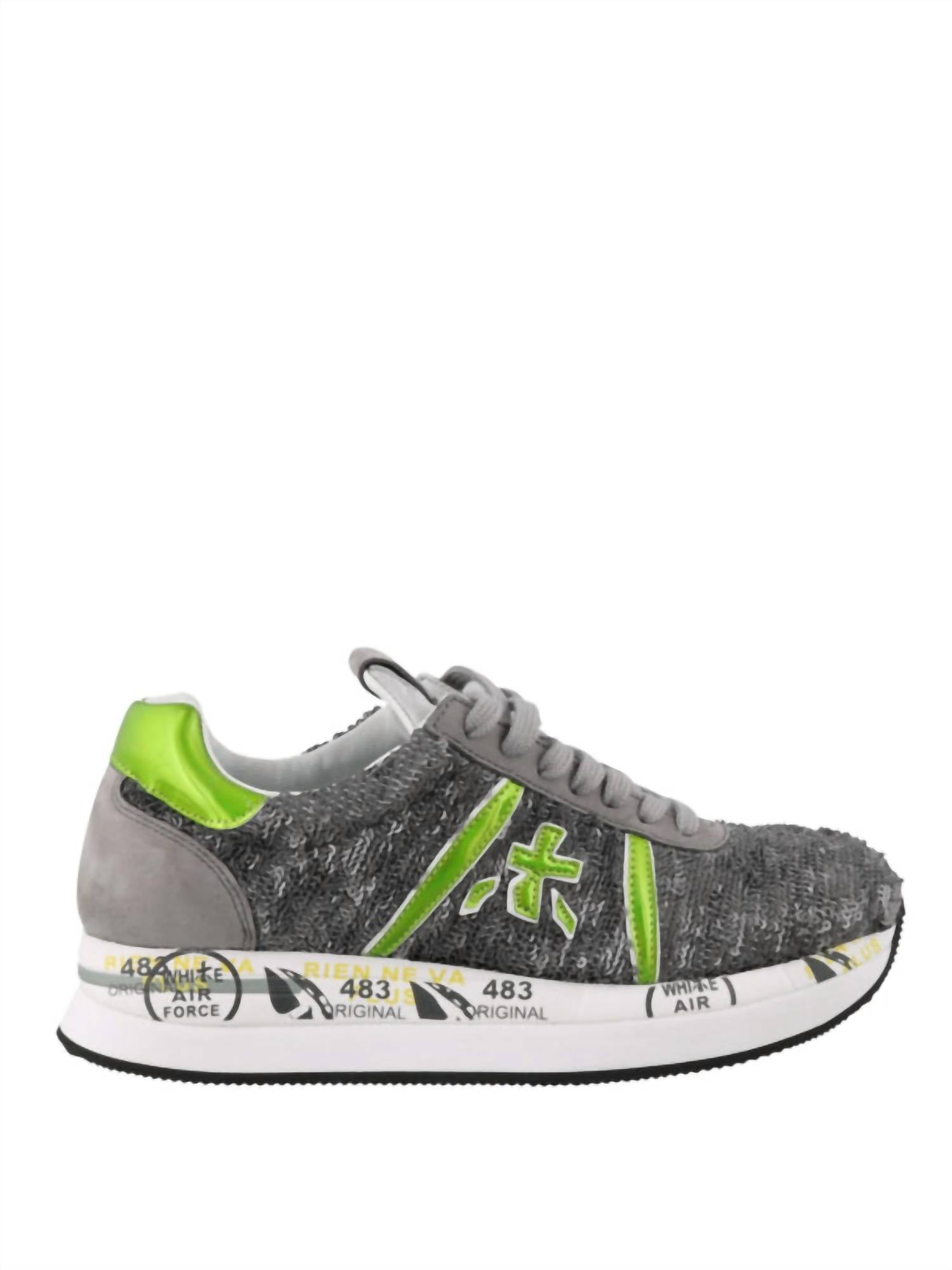 Premiata - Women's Conny 4504 Sequin Upper Sneakers