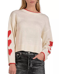 Elan - Heart Crewneck Sweater