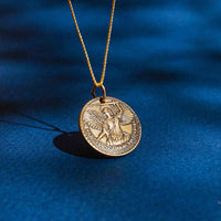 &Livy - Women's Mother Mary And Archangel Michael Protection Necklace