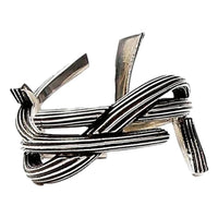 Saint Laurent - Women's Monogram Brass Ring