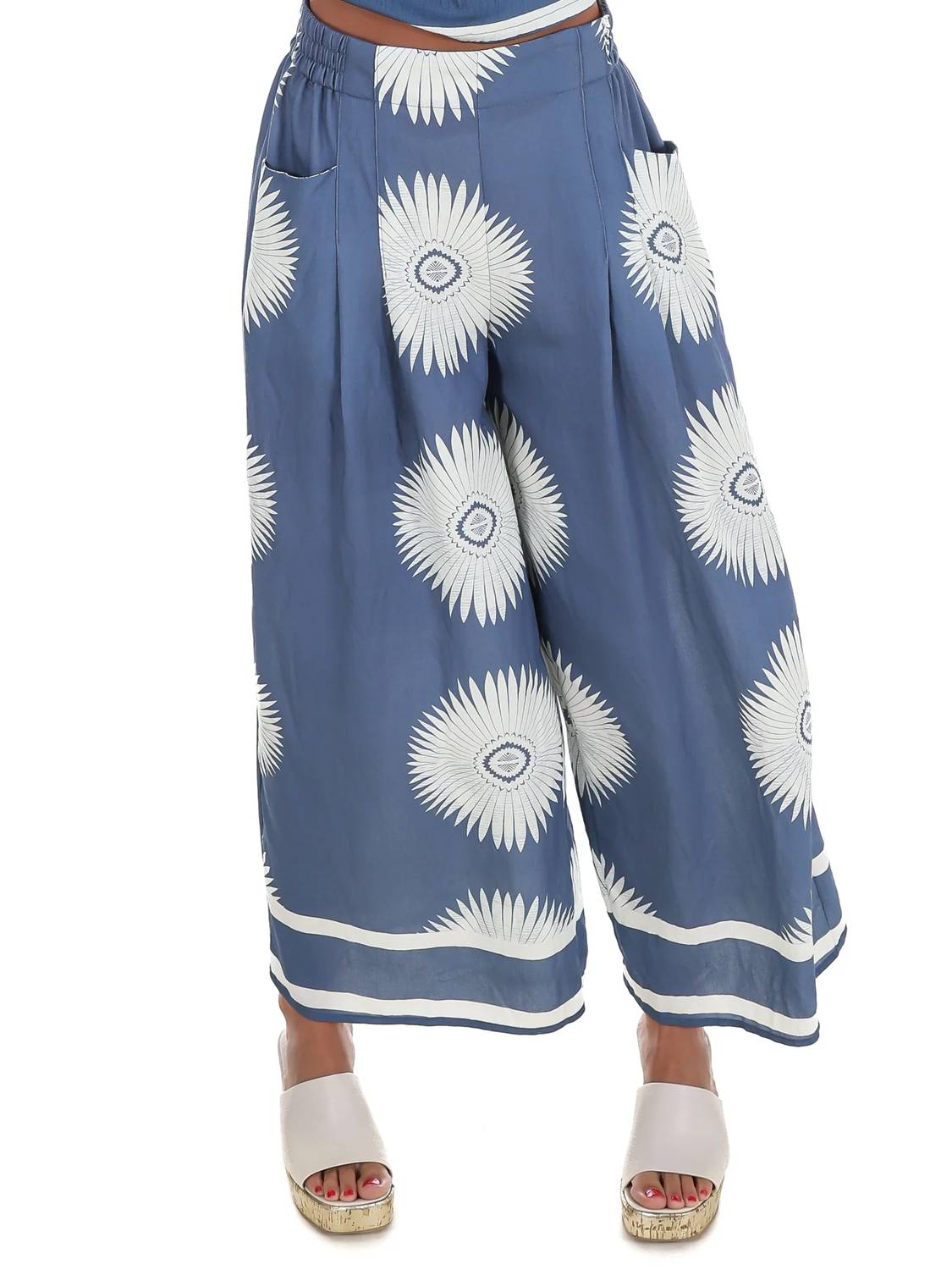 Umgee - Women's Weekend Gallery Wide Leg Pants