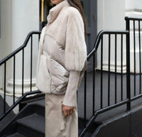 Diomi - Mink Puffer Jacket