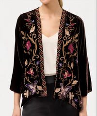 Johnny Was - Velvet Bolero Carmina Top