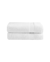 Under the Canopy Classic Organic 2-piece Bath Towel Set in white - item