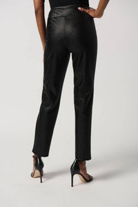 Joseph Ribkoff - Florence Faux Leather Slim Fit Pull-on Pant