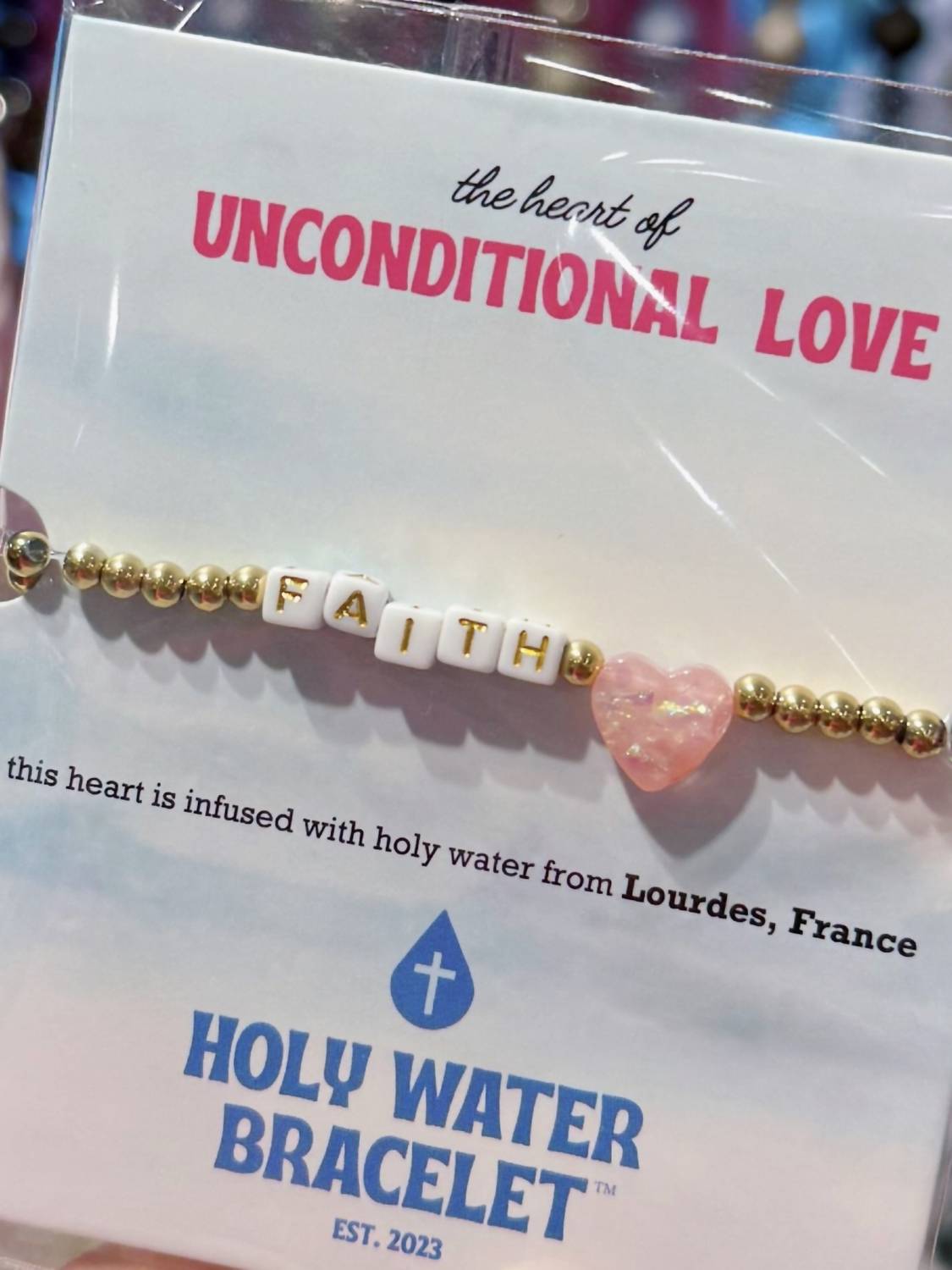 Holy Water Bracelet - Women's Faith Bracelet