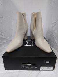 Marc Fisher - Women's Yanara Heeled Leather Bootie