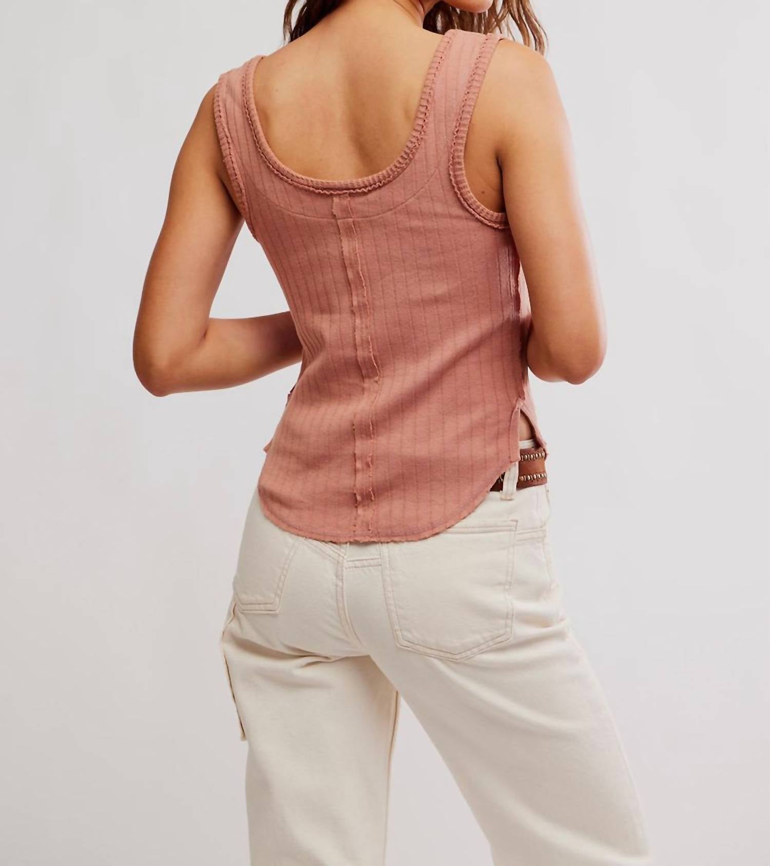 Free People - Bryson Henley Tank Top