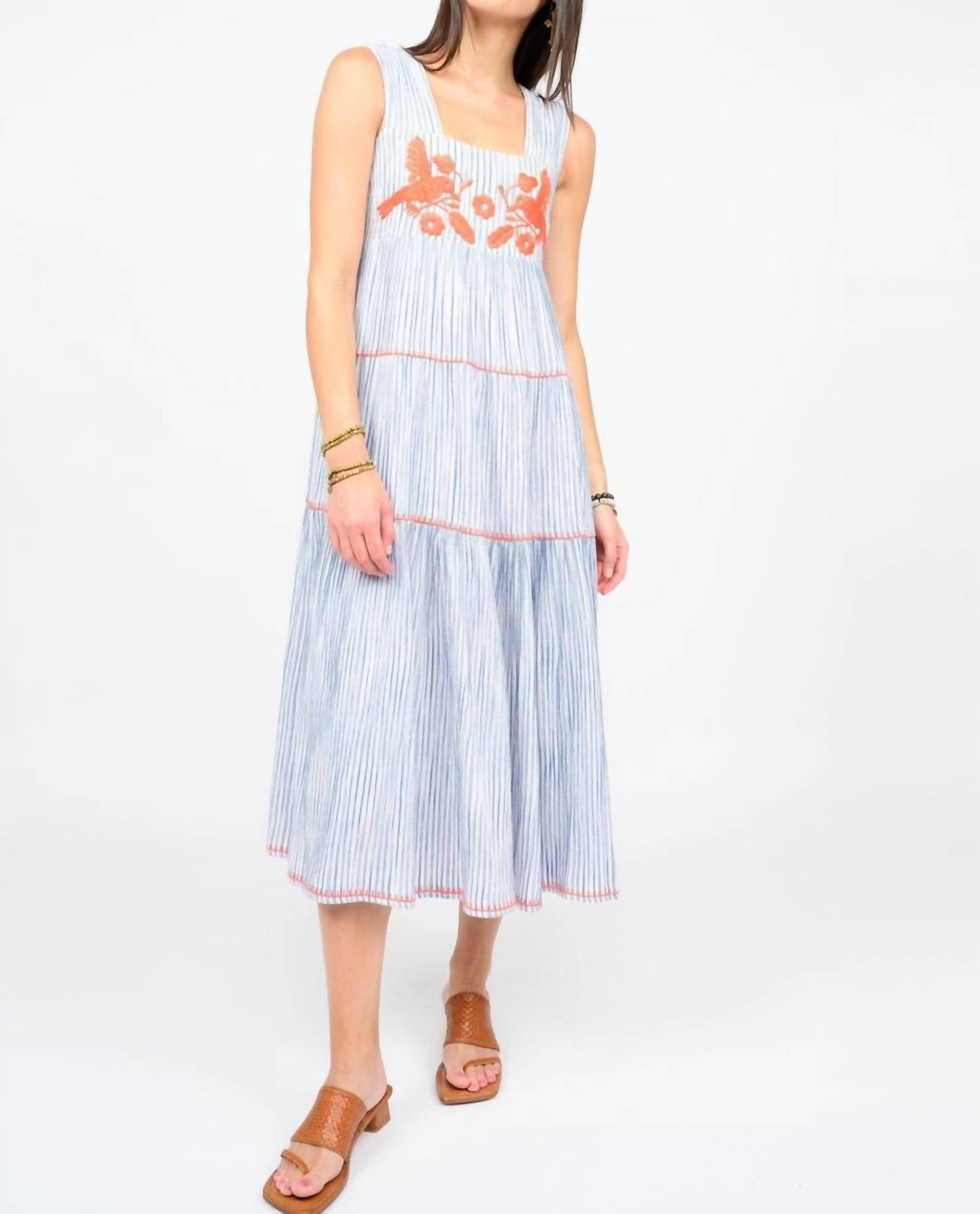 Sister Mary - Rosa Tiered Sleeveless Dress
