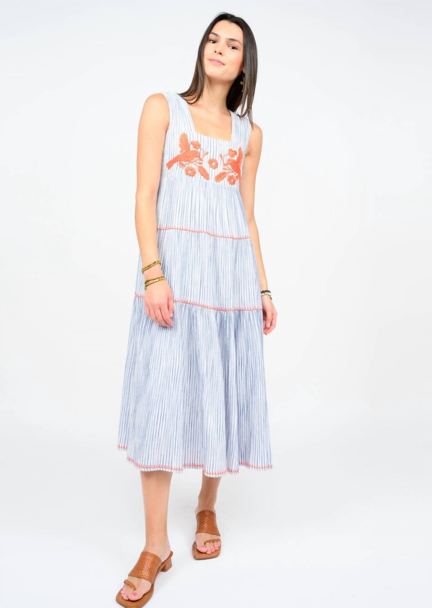Sister Mary - Rosa Tiered Sleeveless Dress