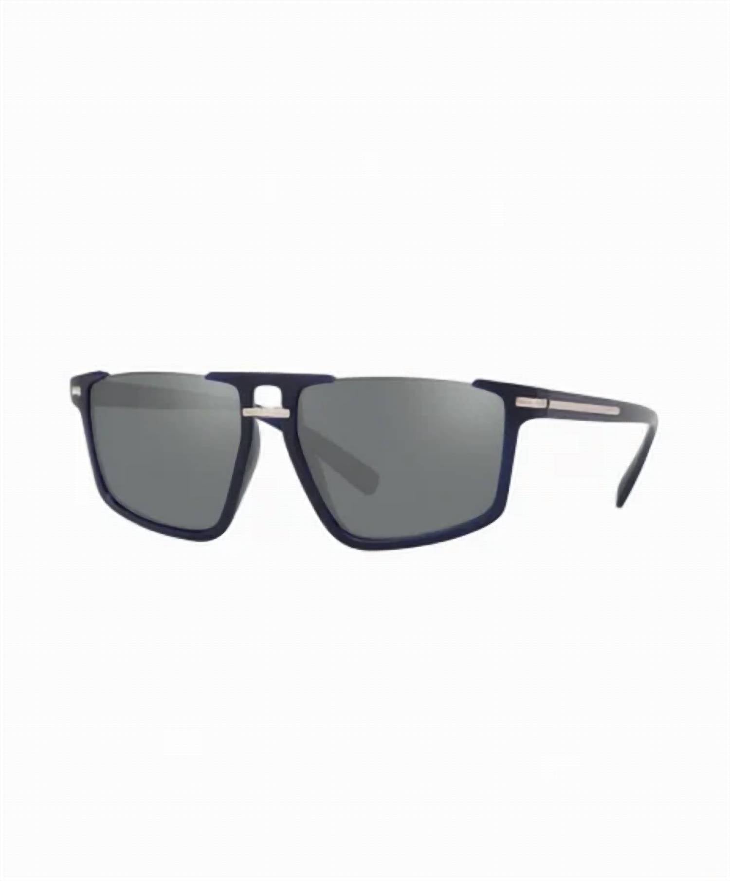Versace - Men's Greca Ve4363 Rectangle Sunglasses