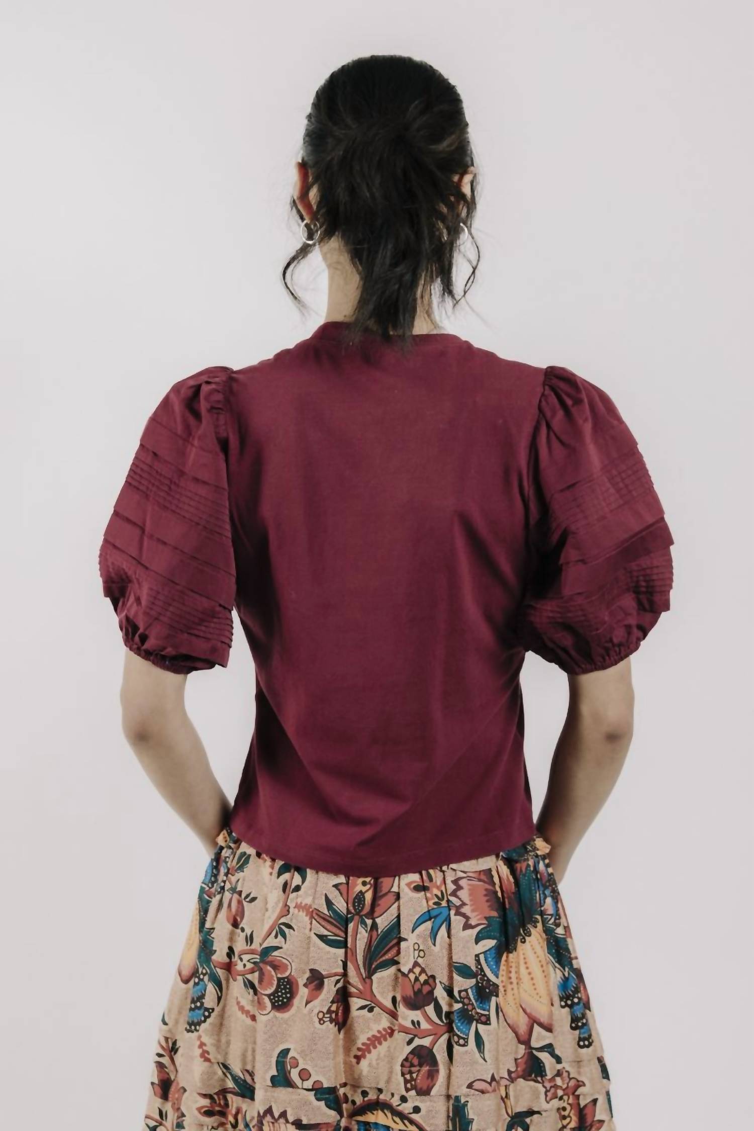 Love The Label - Dylan Short Puff Sleeve Tee