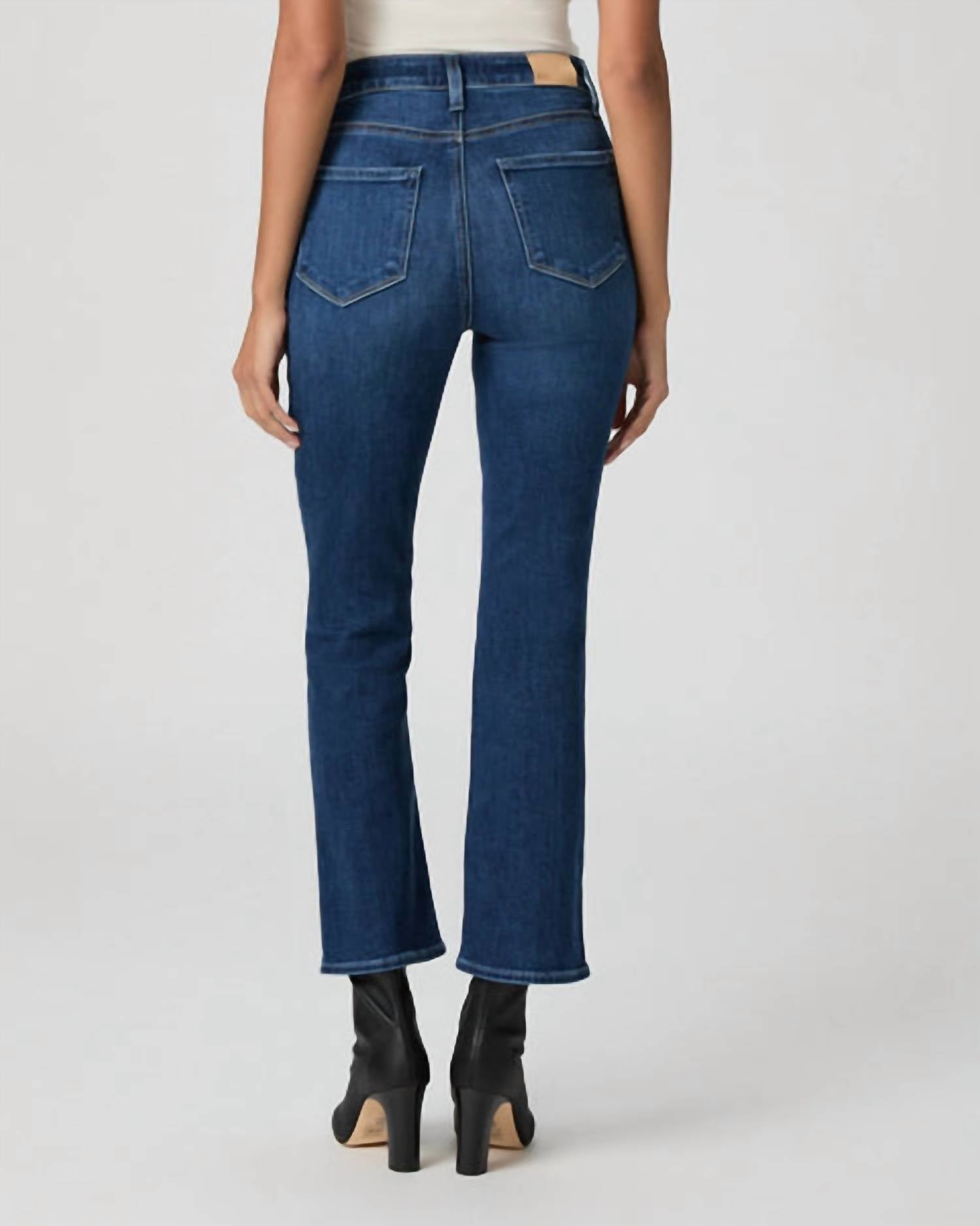 Paige Women's Claudine Jean in moony - women's jeans - detail view