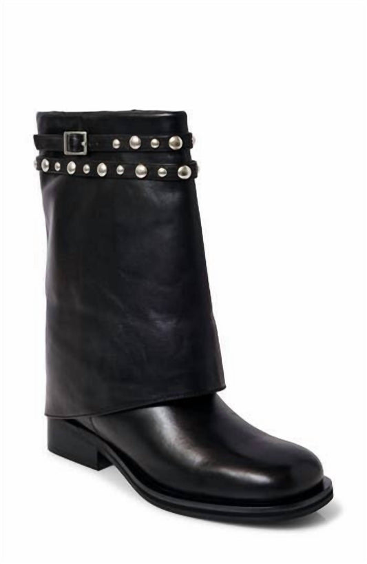 Free People - Women's Scorpio Studded Foldover Boots