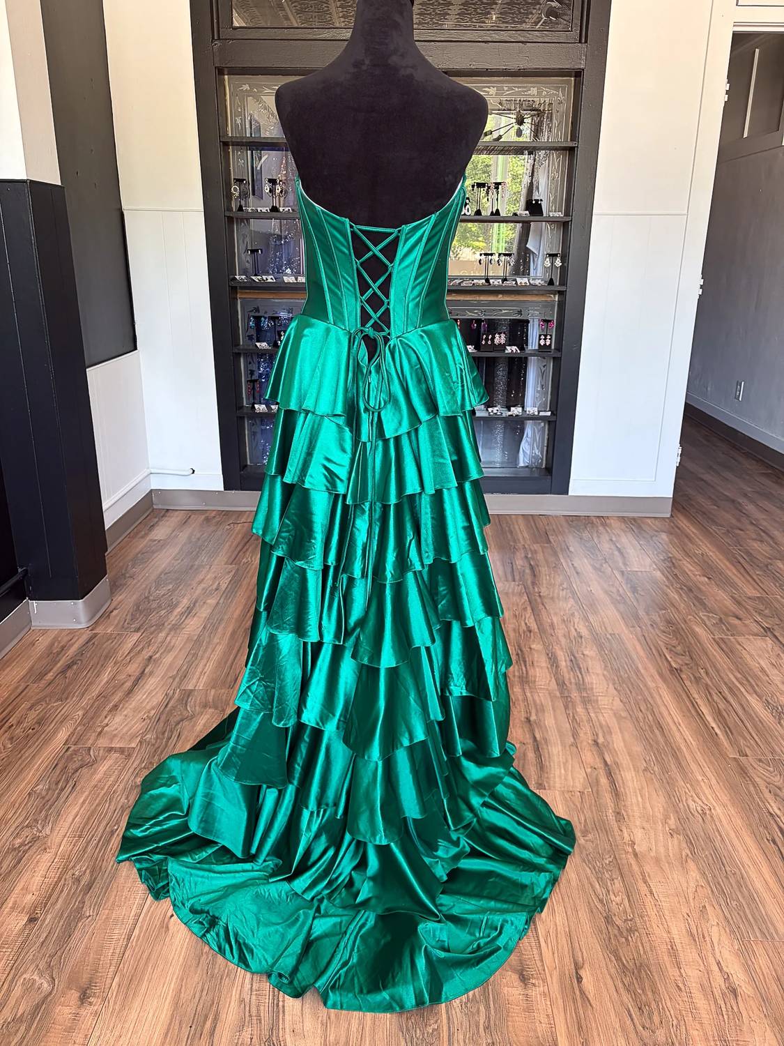 Sherri Hill - Women's Mermaid Strapless Zip Dress
