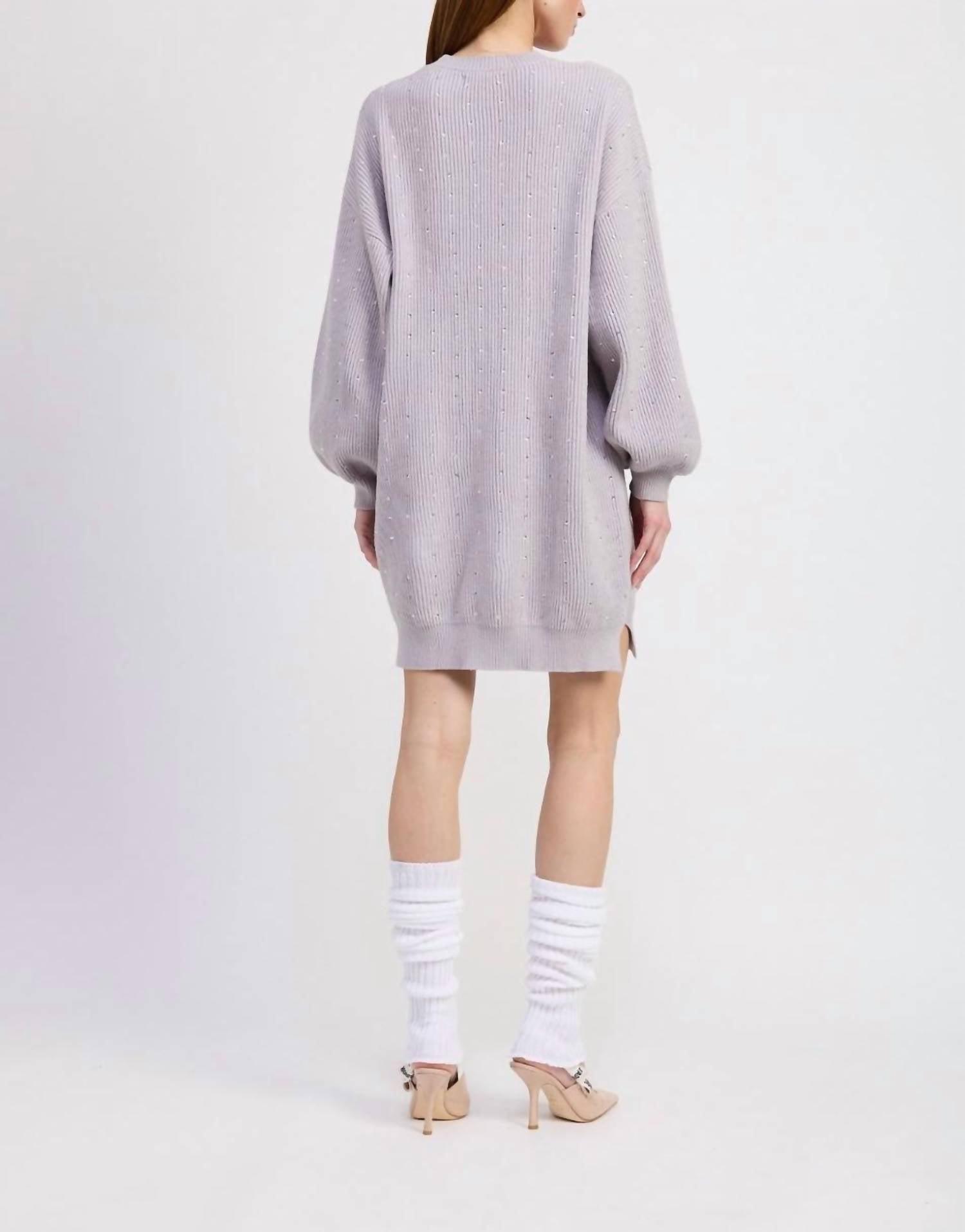 En Saison - Sequin Knit Mini Dress