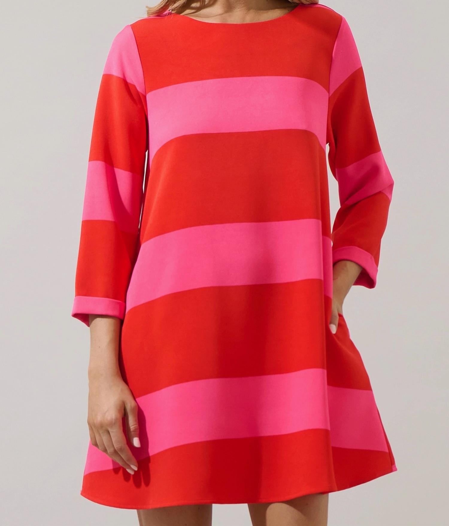 Sugarlips - Lolli Stripe Shift Dress