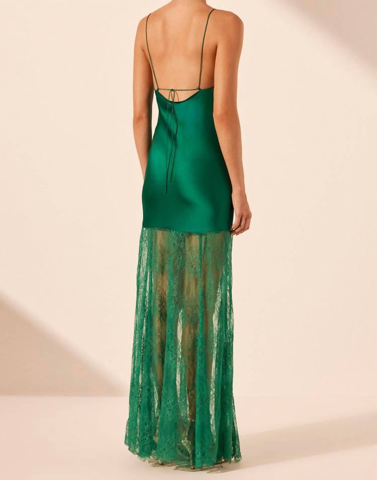 Shona Joy - Elle Silk Lace Slip Dress