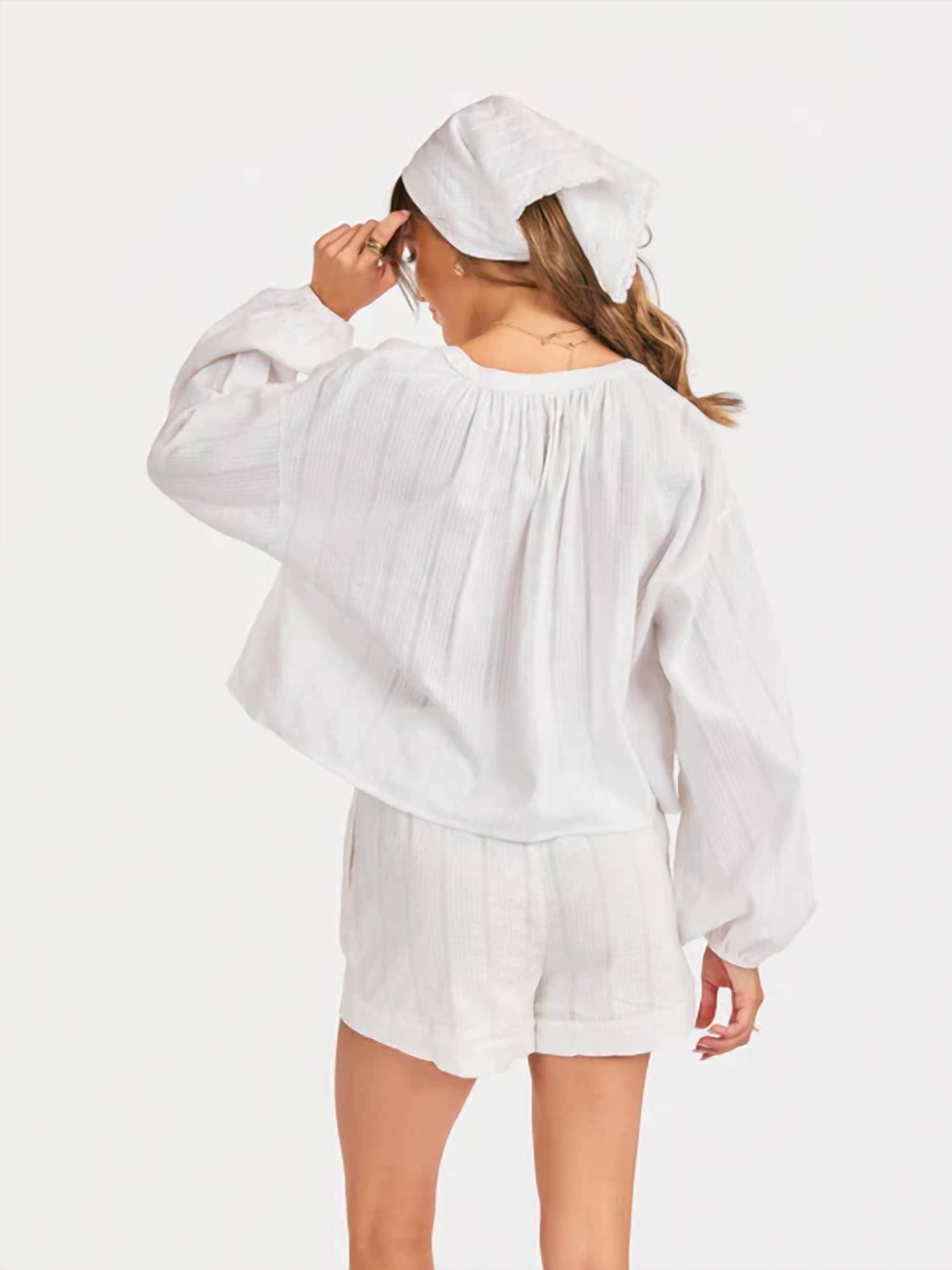 Sadie & Sage - Radiate Volume Blouse