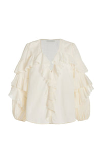 Zimmermann - Acacia Ruffle Blouse