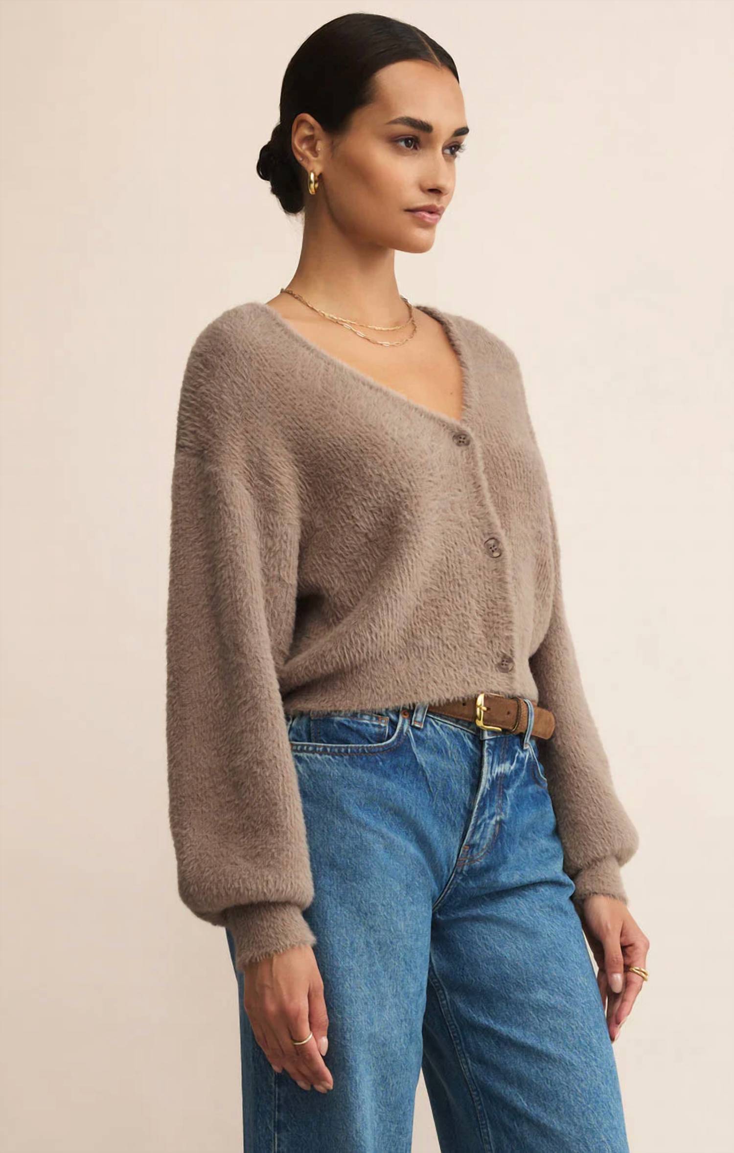 Z Supply - Sadira Fluffy Crop Cardigan