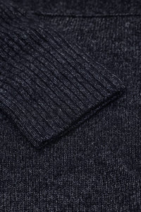 Closed - Wide Collar Long Sleeve Knit Sweater Top
