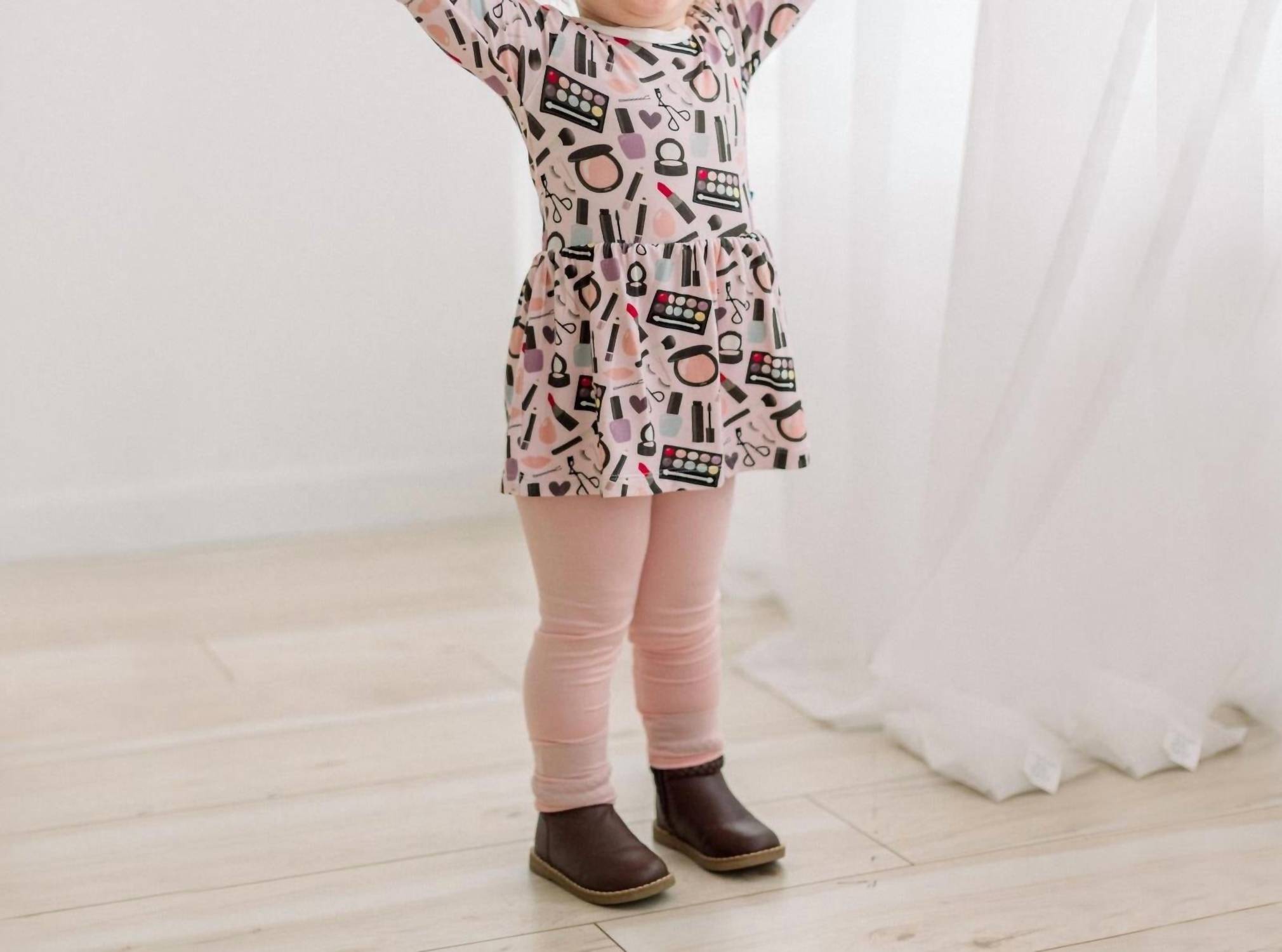 Kickee - Girls' Long Sleeve Playtime Outfit Set