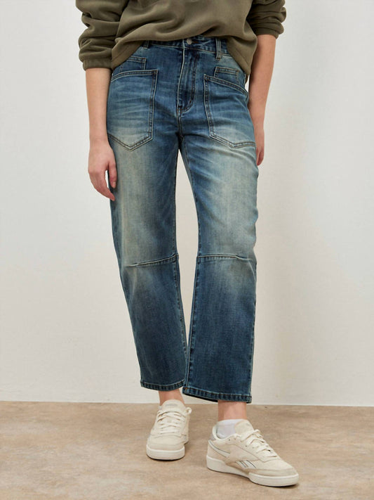 Apricot - MYA Utility Barrel Jeans
