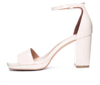 Chinese Laundry - Women's Teri Vegan Leather Dress Chunky Heels