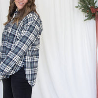 Miou Muse - Plaid Long Sleeves Shirt